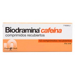 Biodramina Cafeina 12 comprimidos