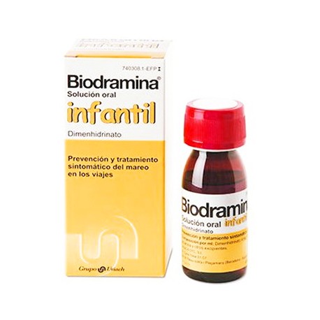 Biodramina infantil (4 mg/ml sol. oral 60 ml)
