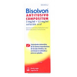 Bisolvon antitusivo compositum jarabe 200 ml