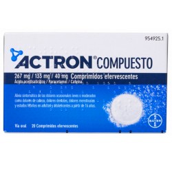 ACTRON COMPUESTO (20 COMP.EFERV.)