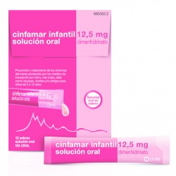 CINFAMAR INFANTIL (12.5 MG 12 SOBRES SOLUCION ORAL 5 ML)