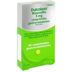 Dulcolaxo bisacodilo 5 mg 30 comprimidos