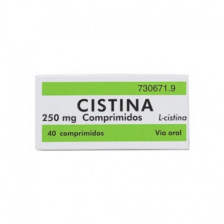 CISTINA (250 MG 40 COMPRIMIDOS)