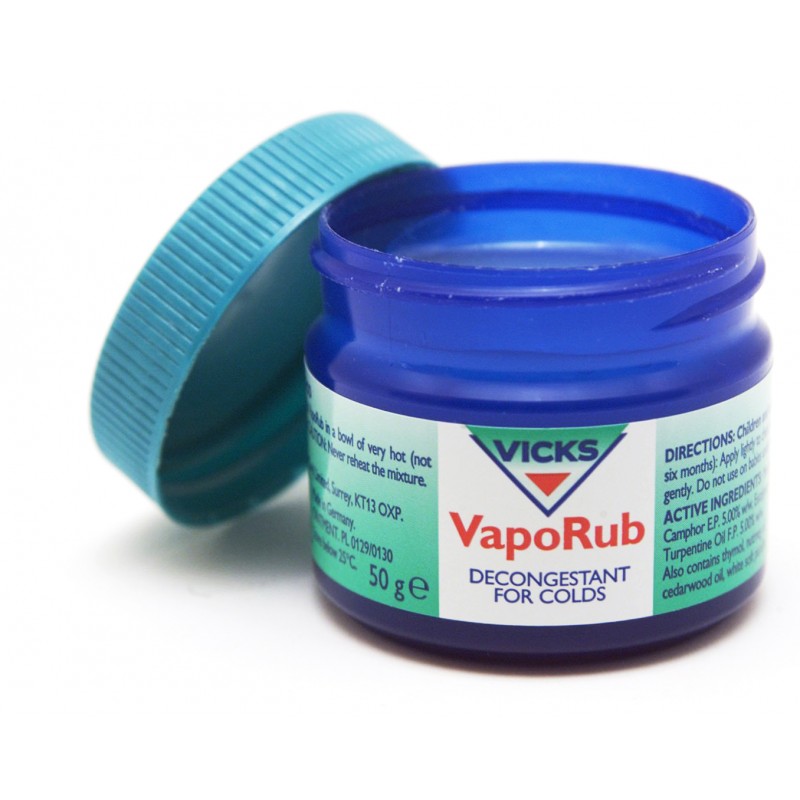 Vicks VapoRub pomada 50 g Tos Respiratorio Medicamentos Medicamentos -  Farmacia Penadés Alcoy Tienda