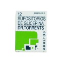Supositorios glicerina Dr. Torrents adultos 3.27 g 12 supos tarro.