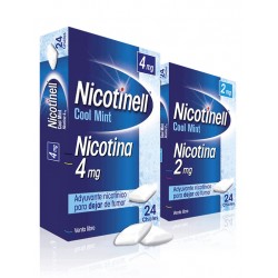 NICOTINELL COOL MINT 2 MG 24 24 CHICLES
