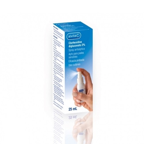 Alvita spray antiséptico con Clorhexidina 25ml