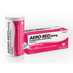 Aero Red 40 mg 100 comp masticables