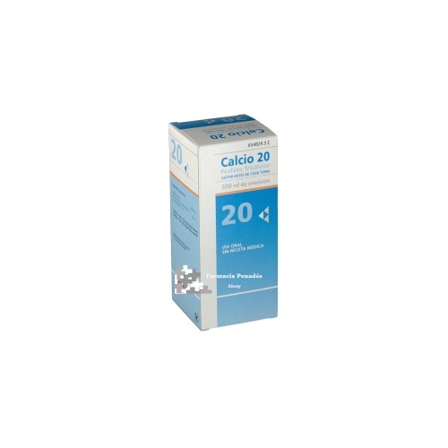 CALCIO 20 FUERTE (EMULSION ORAL 300 ML)