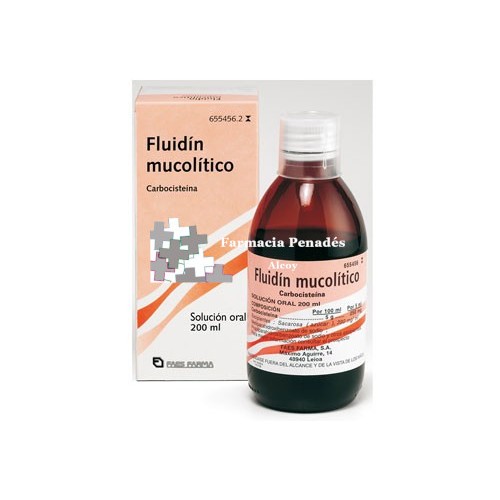 FLUIDIN MUCOLITICO (50 MG/ML SOLUCION ORAL 200 ML)