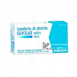 SUPOSITORIOS GLICERINA GLYCILAX INFANTIL 1.44 G 15 SUPOS.
