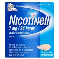 NICOTINELL 7 MG/24 H 14 PARCHES 17.5 MG
