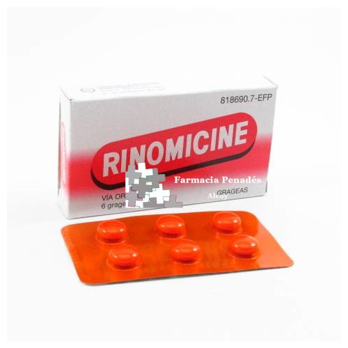 RINOMICINE 6 GRAGEAS