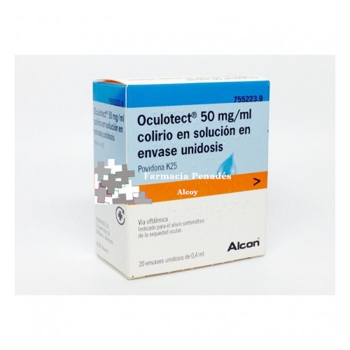 Oculotect 50 mg/ml colirio en solución