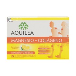 Aquilea MAGNESIO + COLAGENO 30 comprimidos masticables