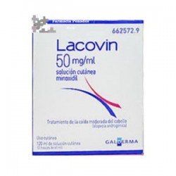 Lacovin (50 mg/ml soluc.cutánea 2 frascos 60 ml)
