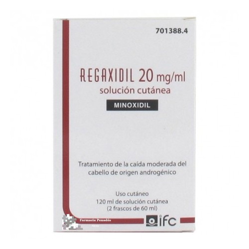 REGAXIDIL 20 MG/ML SOL. CUTANEA 2 FRASCO 60 ML
