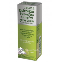 Dulcolaxo gotas 7.5 mg/ml Picosulfato 30 ml