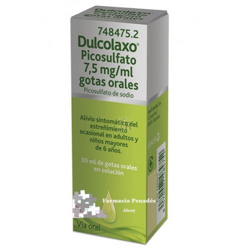 DULCOLAXO GOTAS 7.5 MG/ ML PICOSULFATO