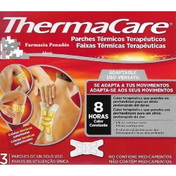THERMACARE uso versatil 3 parches 8 Horas