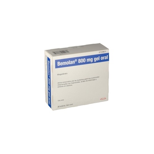 BEMOLAN 800 mg gel oral