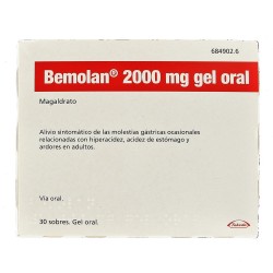BEMOLAN 2000 mg gel oral