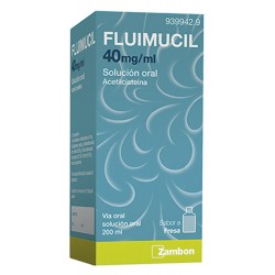 Fluimucil 40 mg/ml solucion oral 200 ml