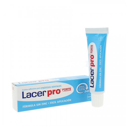 LACER PRO forte crema adhesiva 40 g. para protesis dentales