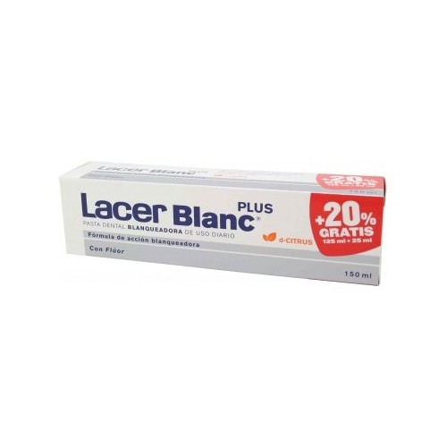 LACER BLANC plus d-citrus con fluor 125+25 ml.