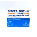 EFFERALDOL vitamina C 330mg 20 comp efervescentes