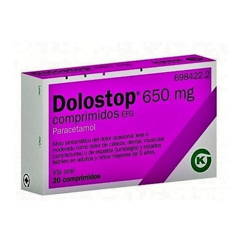 DOLOSTOP 650 mg 20 comp.