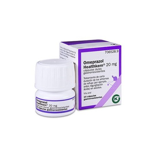 Omeprazol Healthkern 20 mg. 14 comp.