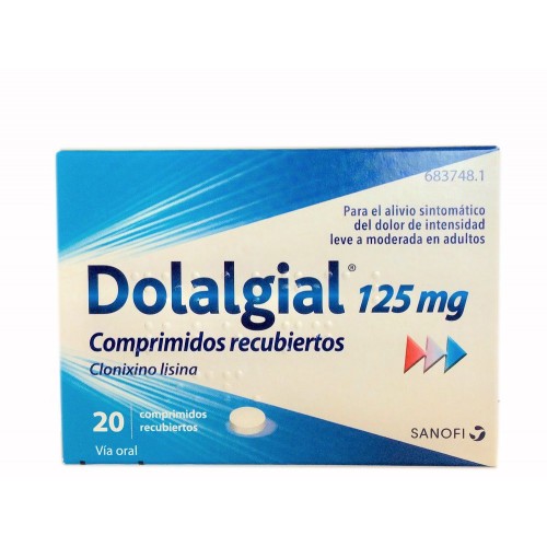 DOLALGIAL 125 mg. 20 comp.