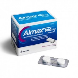 Almax 500 mg 54 comp caja plastico