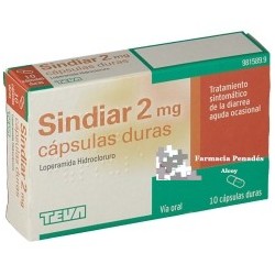SINDIAR 2 mg. 20 capsulas