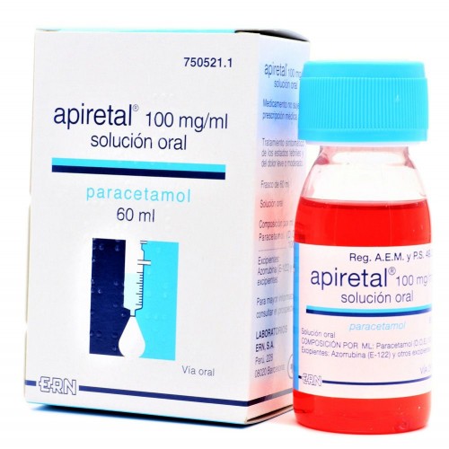 APIRETAL 100 mg/ml sol. oral 60 ml.