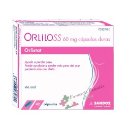 Orliloss 60 mg 42 cápsulas