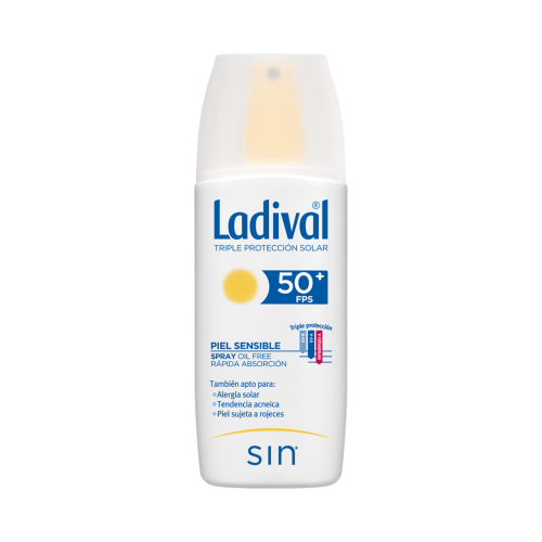 Ladival piel sensible fps50+ spray 150 ml.