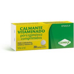 Calmante vitaminado 20 comp.