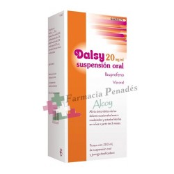 Dalsy 20 mg/ml suspensión oral 150 ml.
