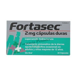 Fortasec 2 mg 20 cápsulas
