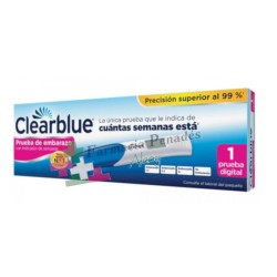 Clearblue prueba de embarazo con indicador de semanas