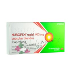Nurofen rapid 400 mg 20 cápsulas