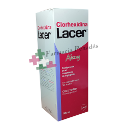 Clorhexidina LACER 0.12% colutorio para enjuague bucal 500 ml.