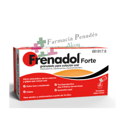 Frenadol Forte 10 sobres solución oral